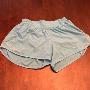 Blue Lululemon Hotty Hot Shorts